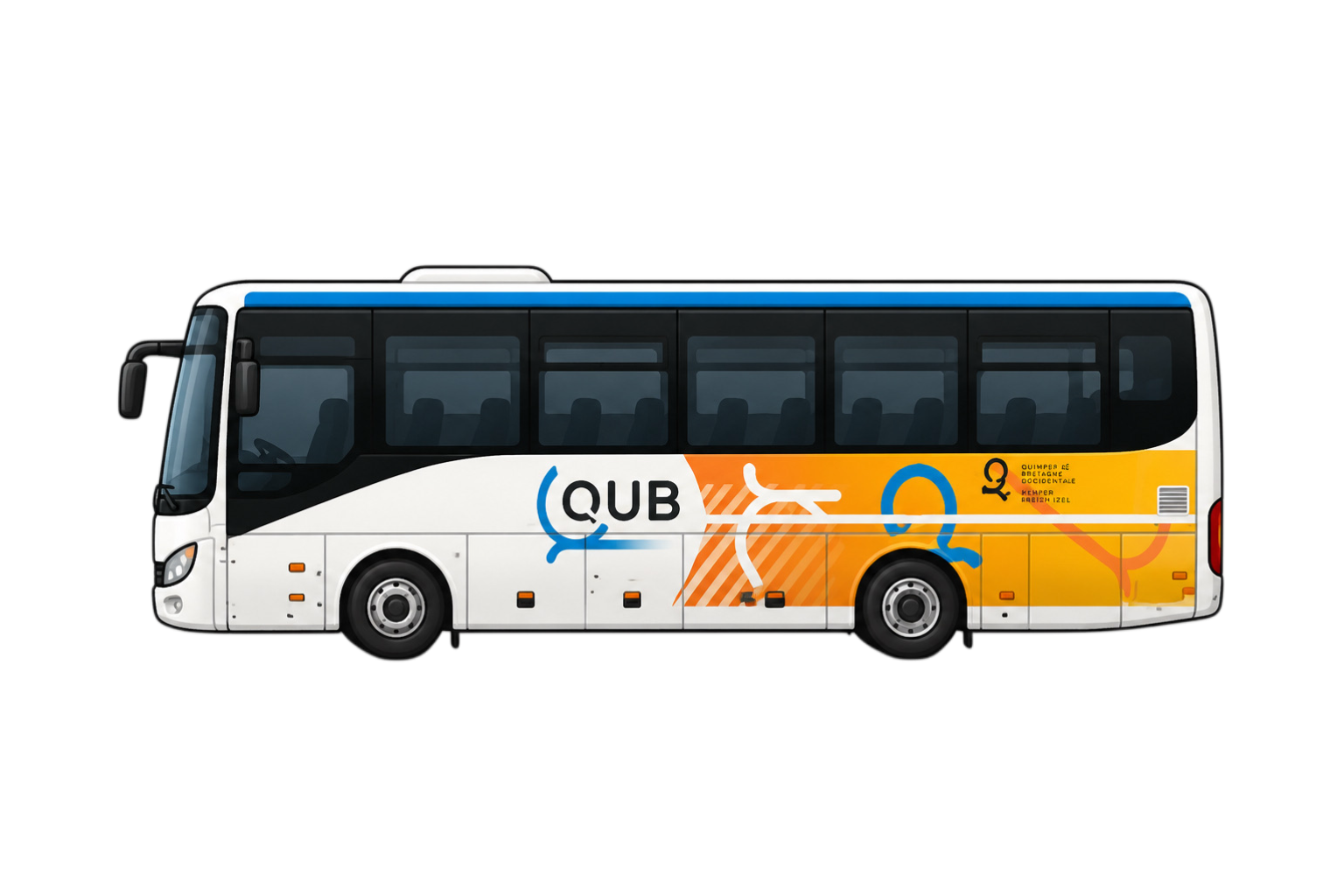 Logo L'été bus & cars